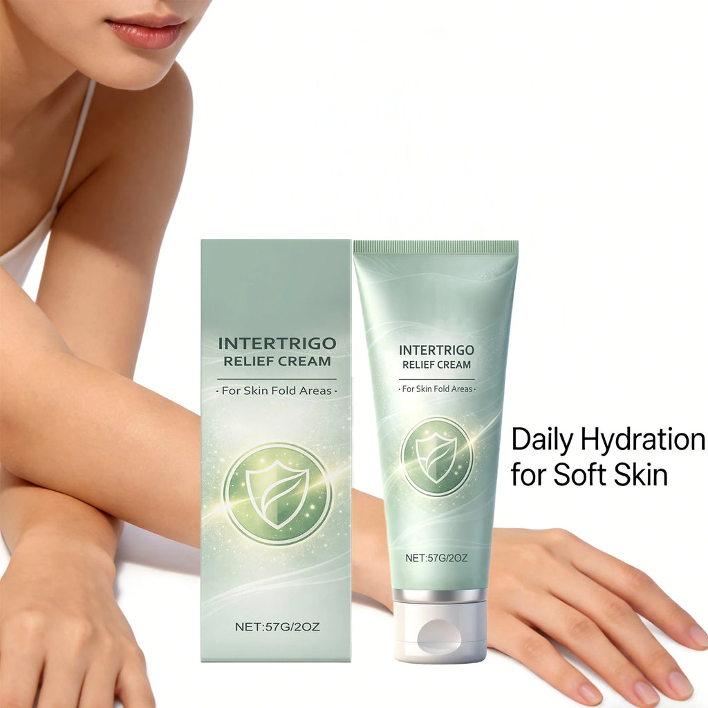 Intertrigo Relief Cream for Body Redness Relief Skin Fold Areas Light Breathable Long Lasting Hydrating Brighten Body Skin Care Oasis Select
