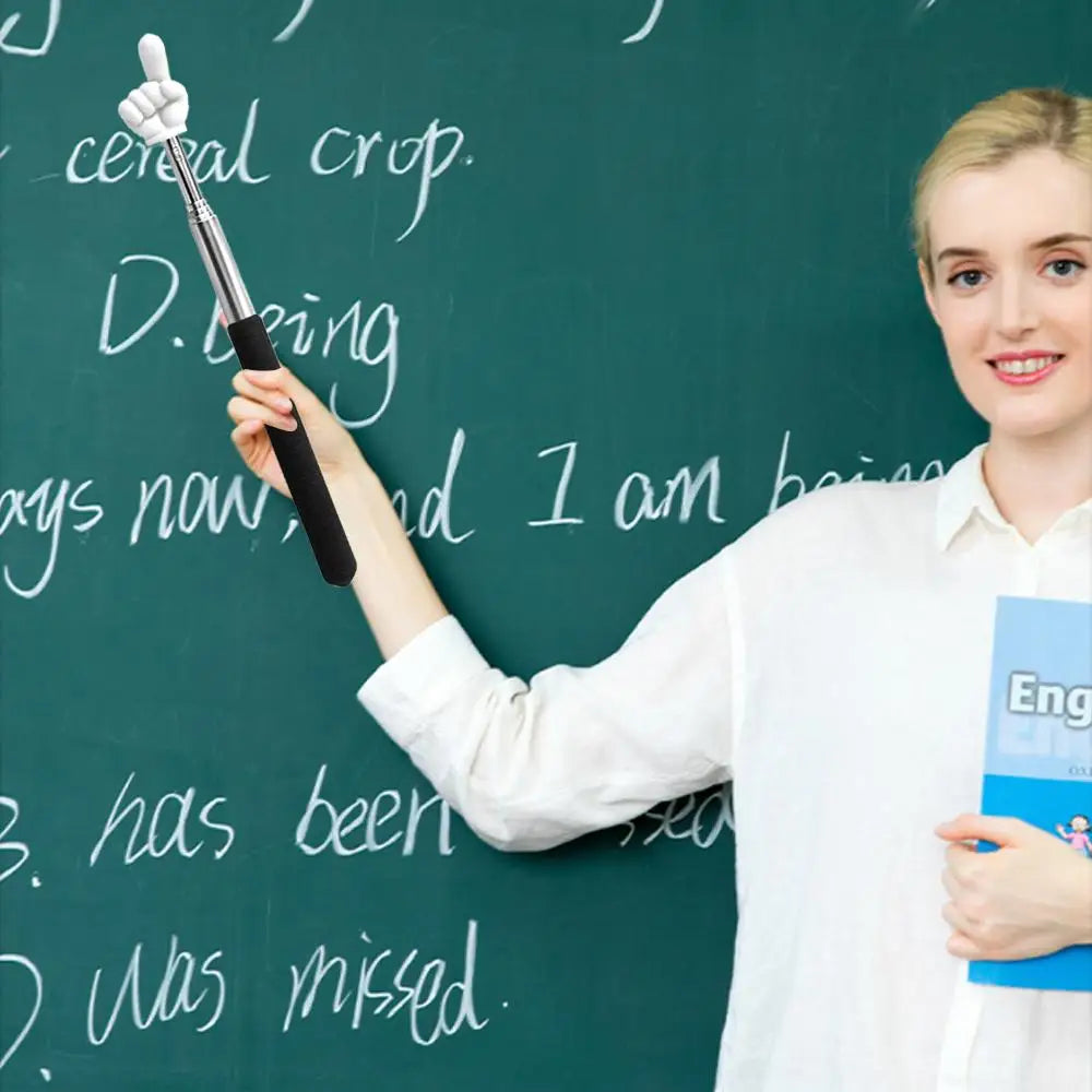 Telescopic Teaching Pointer Stick – Stainless Steel Whiteboard