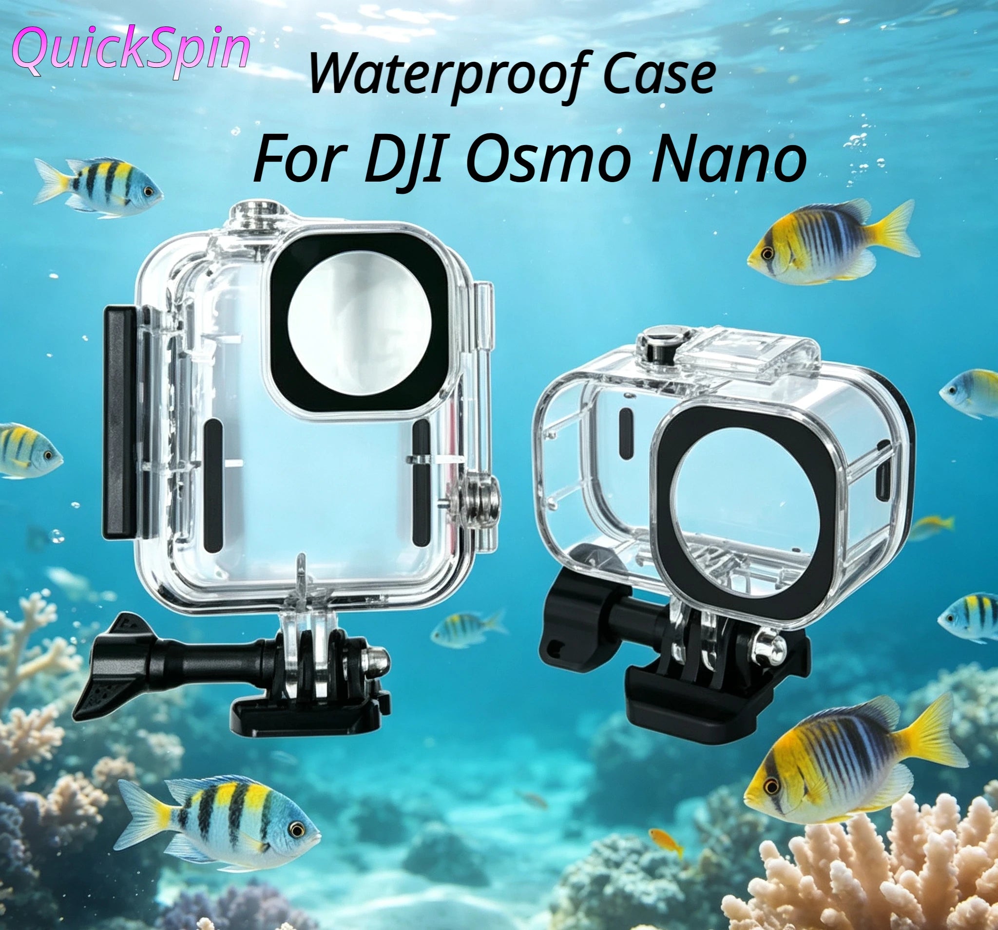 60M Waterproof Dive Housing Case for DJI Osmo Nano