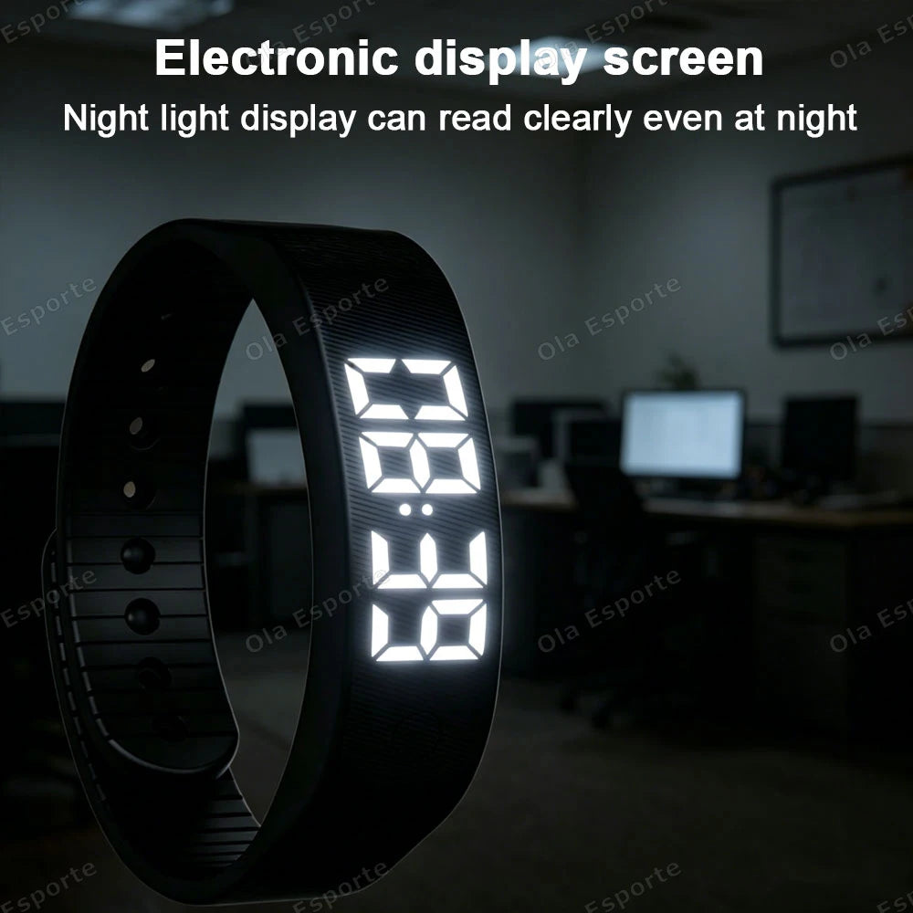 Ola Esporte LED Smart Band – Pedometer, Sleep Tracker & Alarm