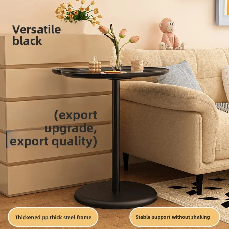 Multi-functional Small coffee table living room cream wind sofa edge table removable bedroom bedside table small round table Oasis Select SJ-XXAM-HEI