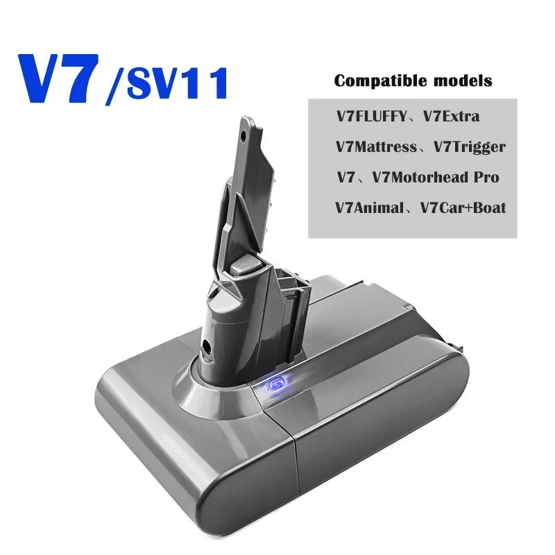 16800mAh 28000mAh For dyson V6 V7 V8 V10 Battery Replacement,SV10 SV11 SV12 SV09 Vacuum Cleaner Battery Power Tool Battery Oasis Select V7 16800mAh
