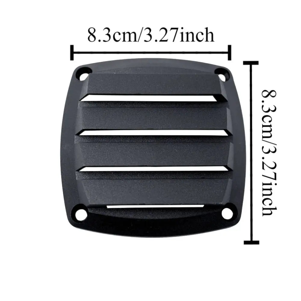 Nylon Marine Boat Air Vent Louvered Ventilator Grille 8.3cm Marine Vent Grille Oasis Select