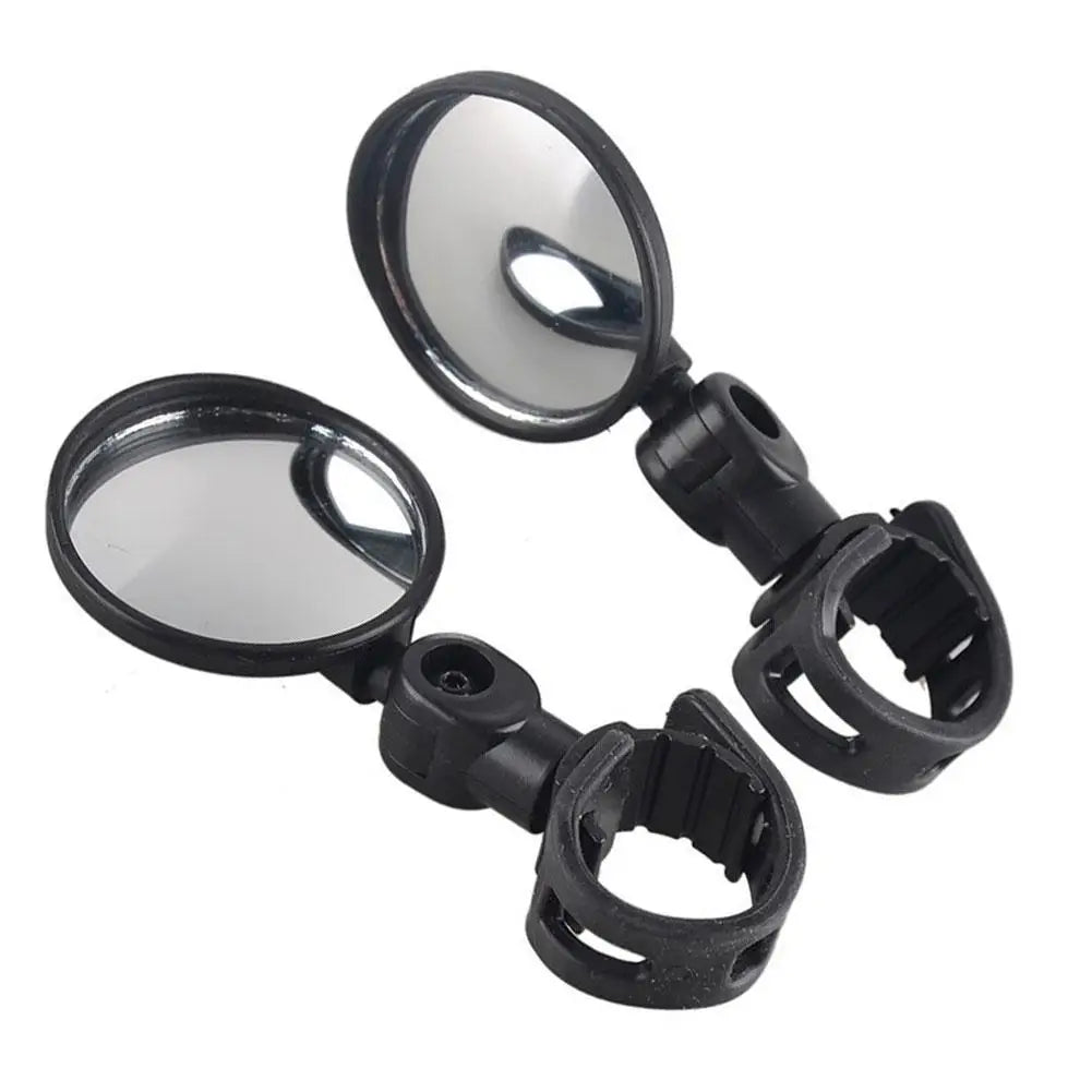 Adjustable Bike Handlebar Rearview Mirrors – 2-Pack Convex