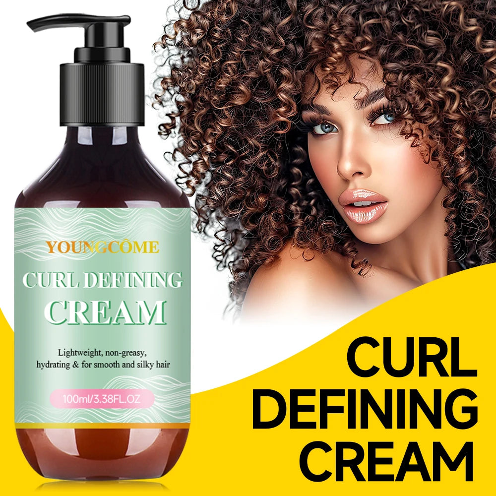 Curl Defining Cream – Anti-Frizz Moisture Lotion | 100ml