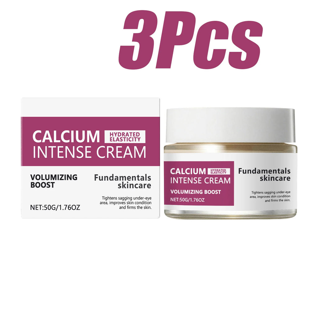 Calcium Intense Cream Tighten Skin Elasticity Enhance Moisturizing Facial Firming Improve Skin Sagging Nourishing Facial Lifting Oasis Select 3 x 50g Boxed