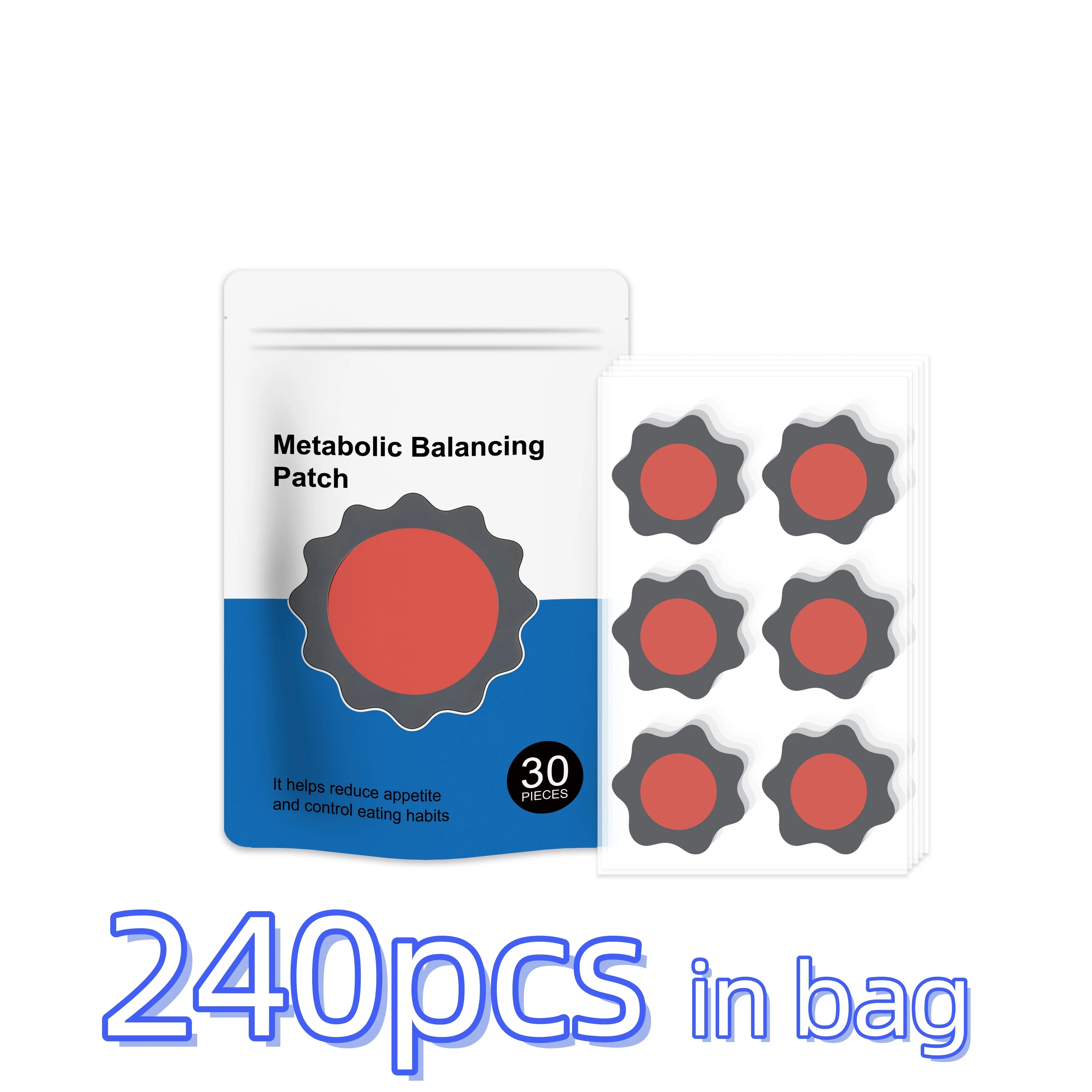 30 Day Wellness Program patch efficent shaping Body Contour Daily Care Portable Balance Metabolism patches Body Wellness support Oasis Select 30pcs in bag x 8PCS