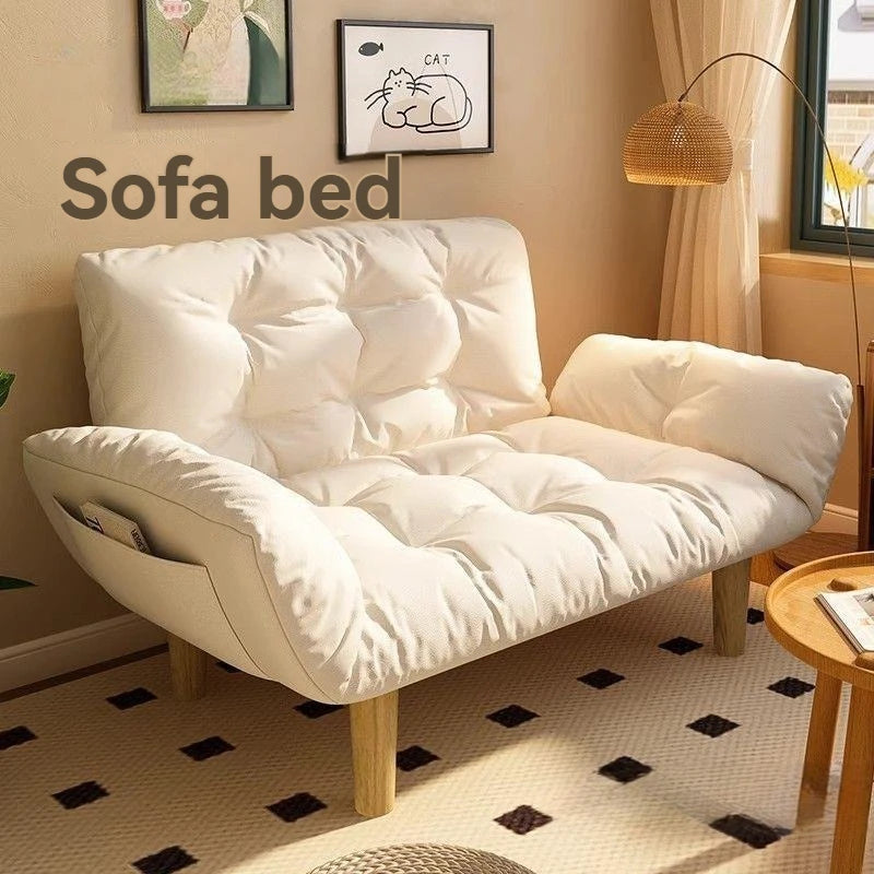 Lazy sofa, double rental room, bedroom, small-sized, internet famous, tatami, balcony, leisure, folding sofa bed, lounge chair Oasis Select