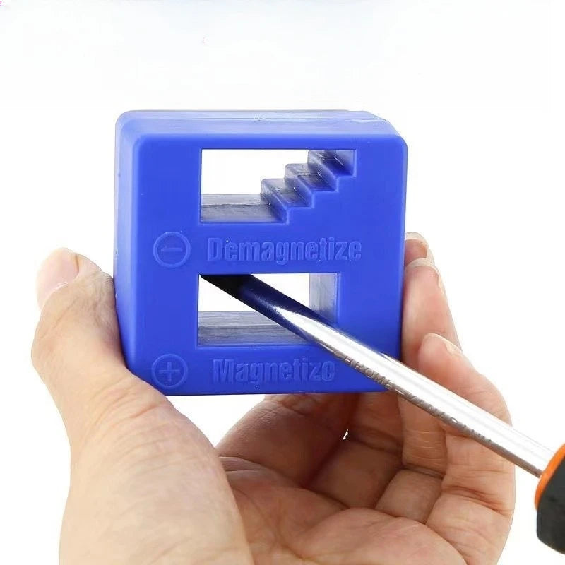 Dual Function Magnetizer Demagnetizer Tool Quick Magnetic Adjustment Device For Screwdriver Bits Hardware Repair Assembly Work Oasis Select