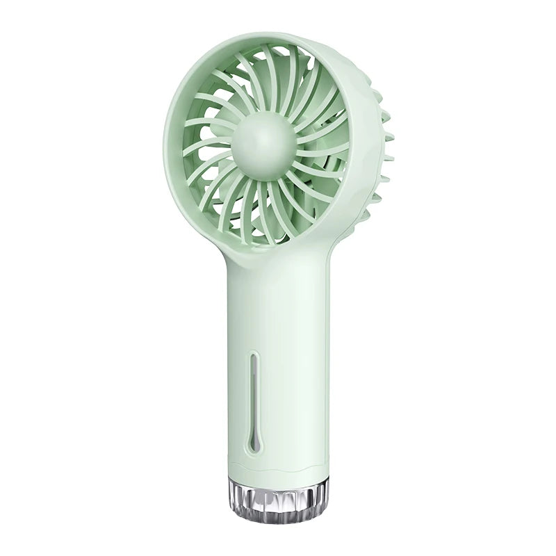 Portable Mini Handheld Misting Fan – USB Rechargeable Spray Fan