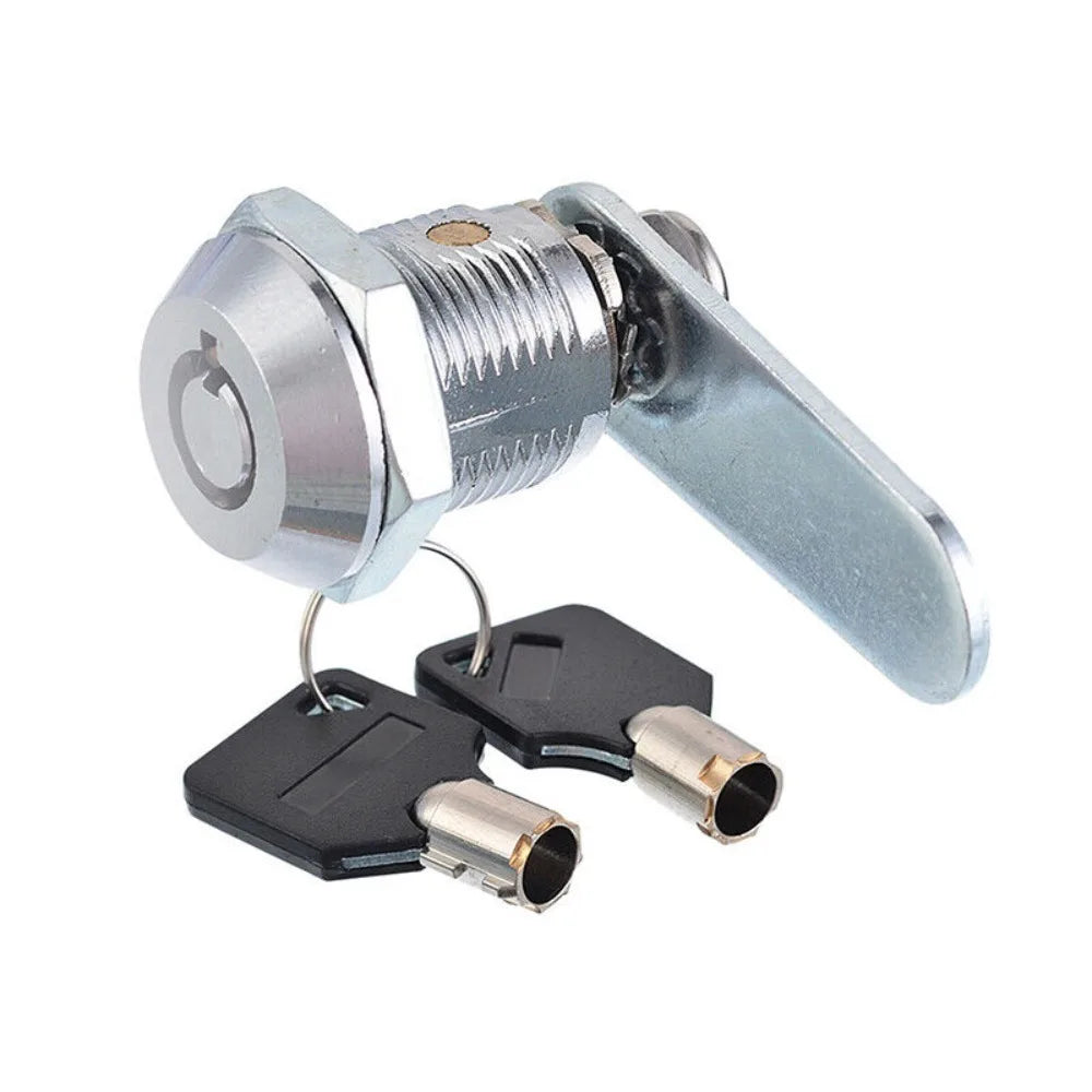 Safe Deposit Box Locks with 2 Keys Power Distribution Box File Metal Cabinet Mechanical Tongue Lock Mailbox Plum Blossom Key Oasis Select