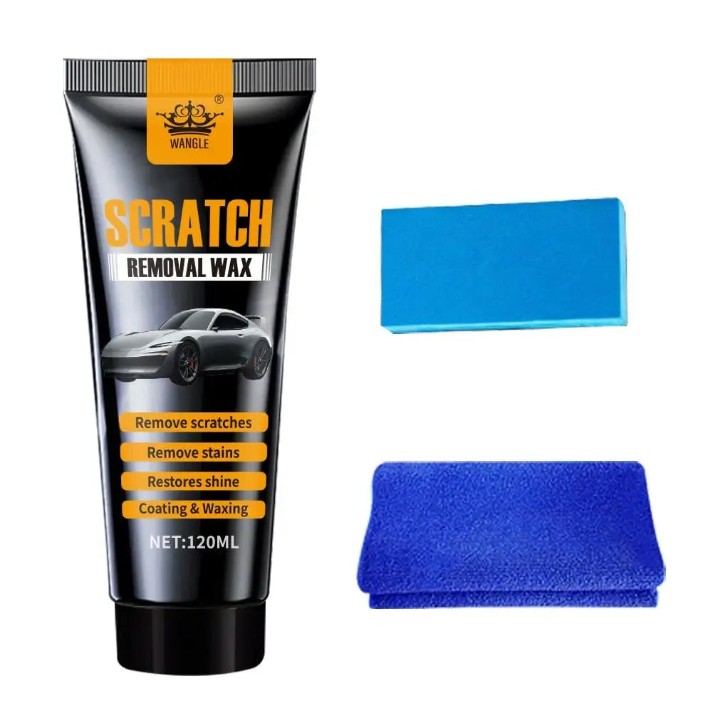 Car Scratch Care Cream Paint Scratch Remover Repair Polishing Wax Deep Cleaning Paste Auto Care Accessories Oasis Select 1set