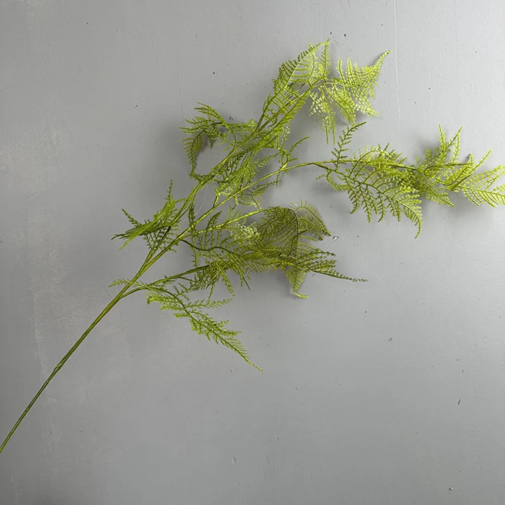 Large Artificial Fern Plant Branches Realistic Handmade Boston Fern Leaves Real Touch Elegant Fake Plants Wedding Decor Oasis Select Light Green