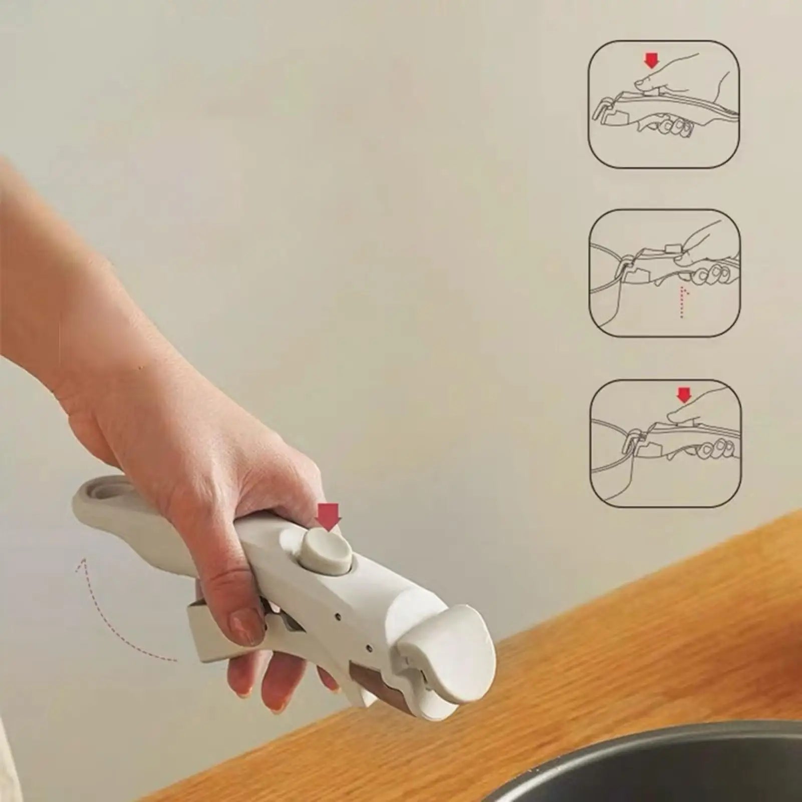 Detachable Pan Handle – Universal Removable Pot Grip