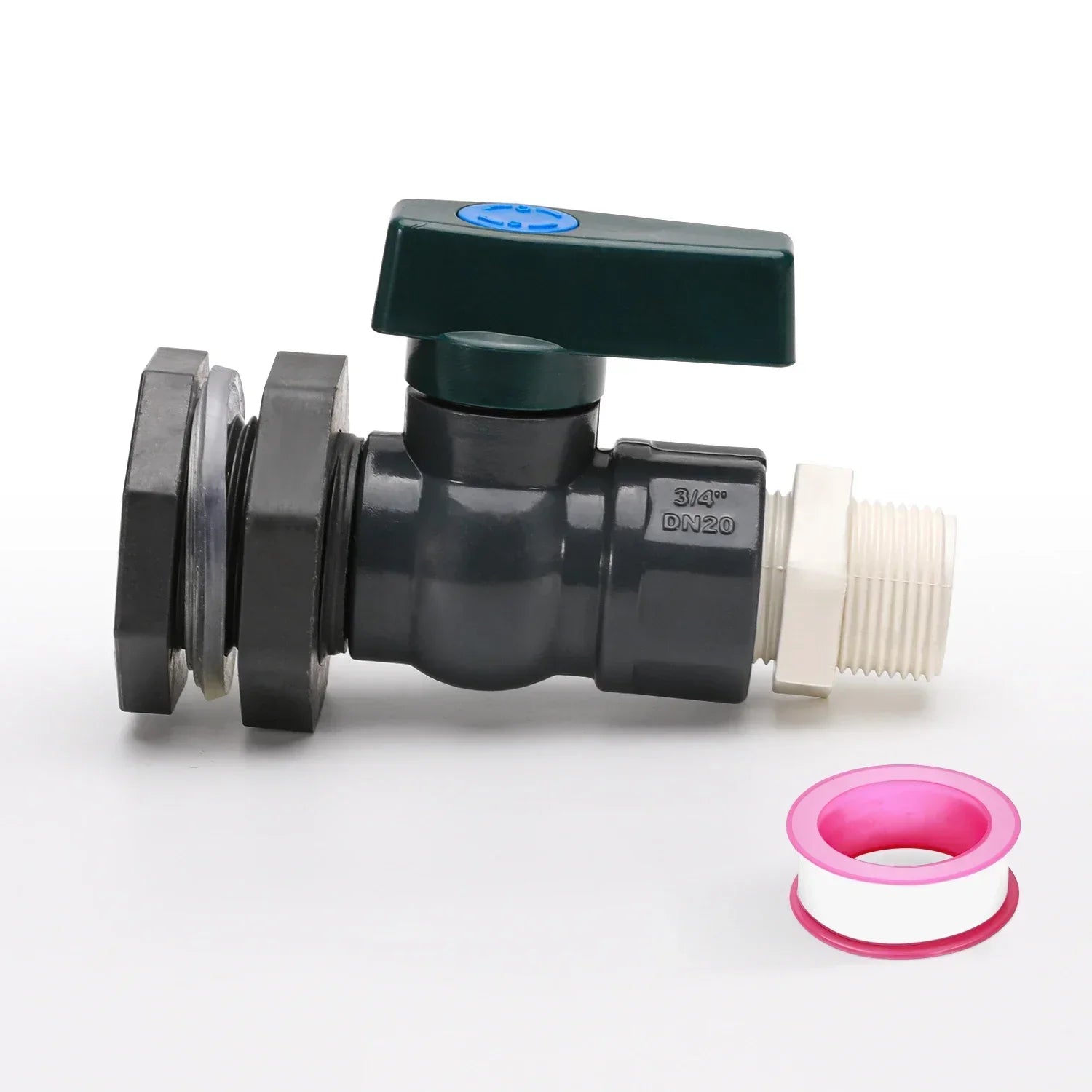 PVC Rain Barrel Spigot Kit – Leak-Proof Drain Adapter & Connector