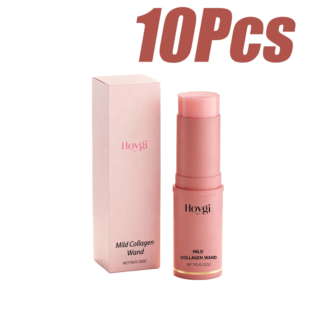Collagen Skincare Stick Firming Anti-Aging PDRN Collagen Wrinkle Stick Tighten All-in-One Hydrating Lip Balm Eye Cream Neck Crea Oasis Select 10 x 9g Boxed