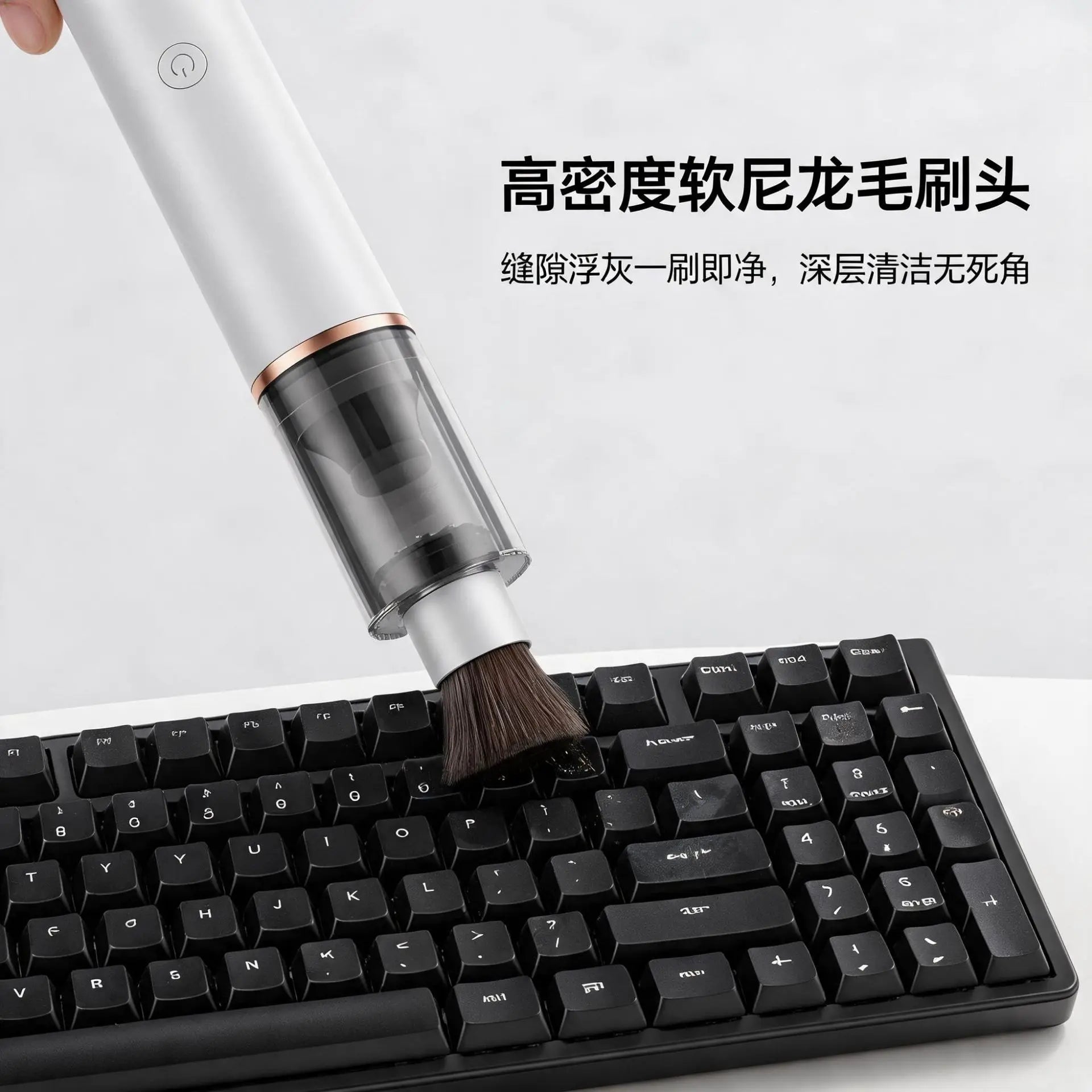 Mini Wireless Handheld Vacuum – Desk, Keyboard & Piano Cleaner