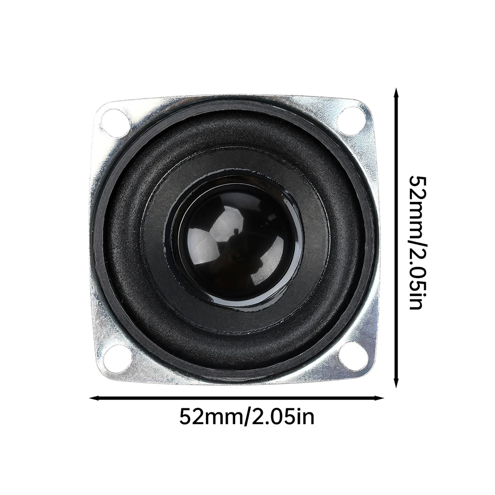 5W 4 Ohm Full Range Speaker Machine Bluetooth Audio External Magnetic Speaker Square 5W DIY Electronic Products Horn Oasis Select