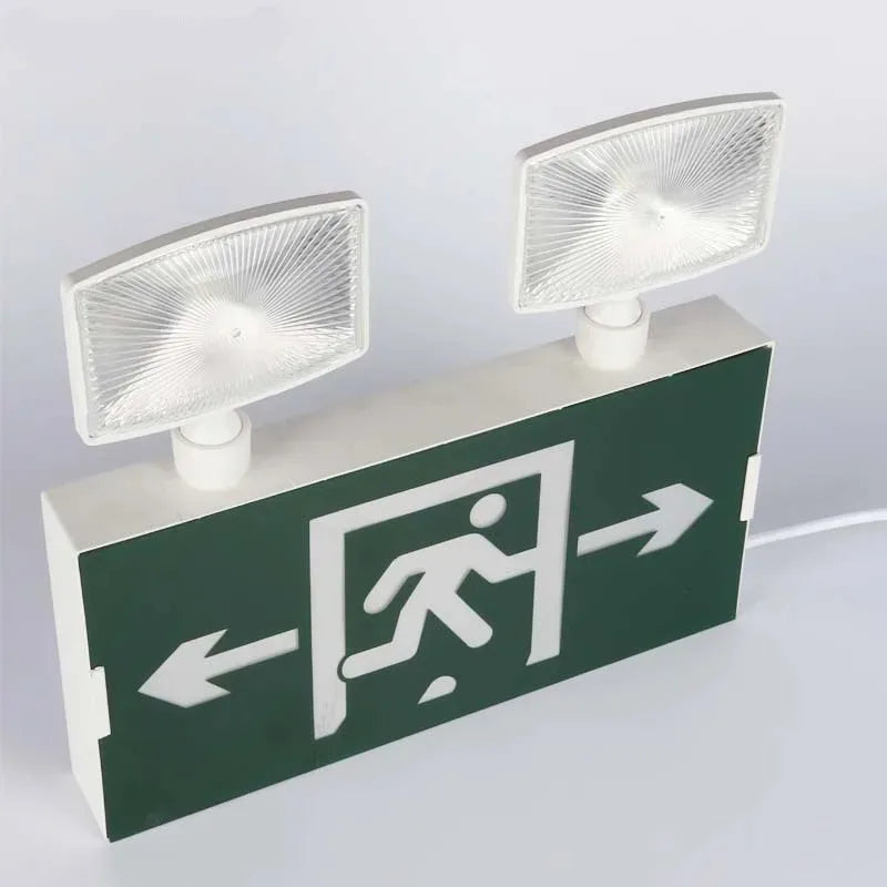 LED Emergency Exit Light Fire Safety Indicator AC200-240V