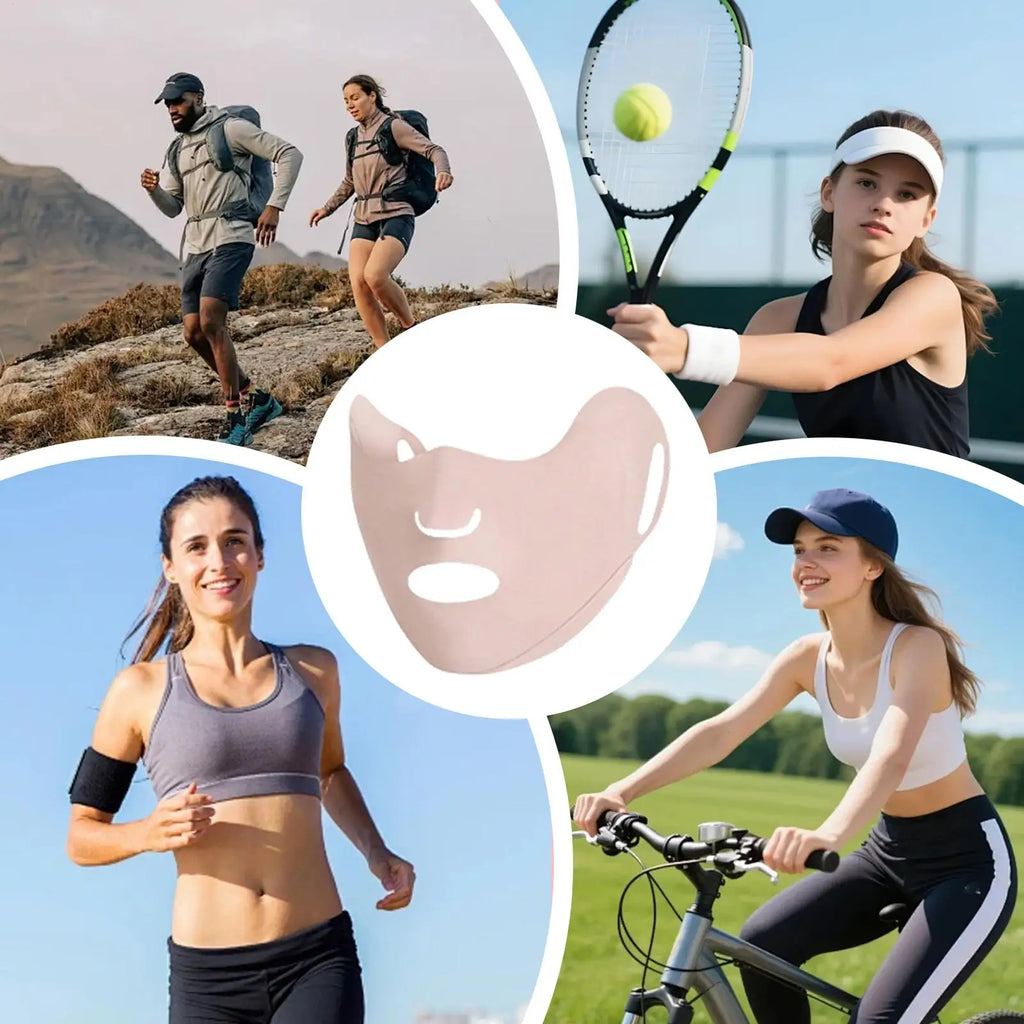 UPF50+ Sun Protection Face Mask UV Protection Face Mask Breathable Lightweight for Golf Outdoor Sports Running face guard Mask Oasis Select