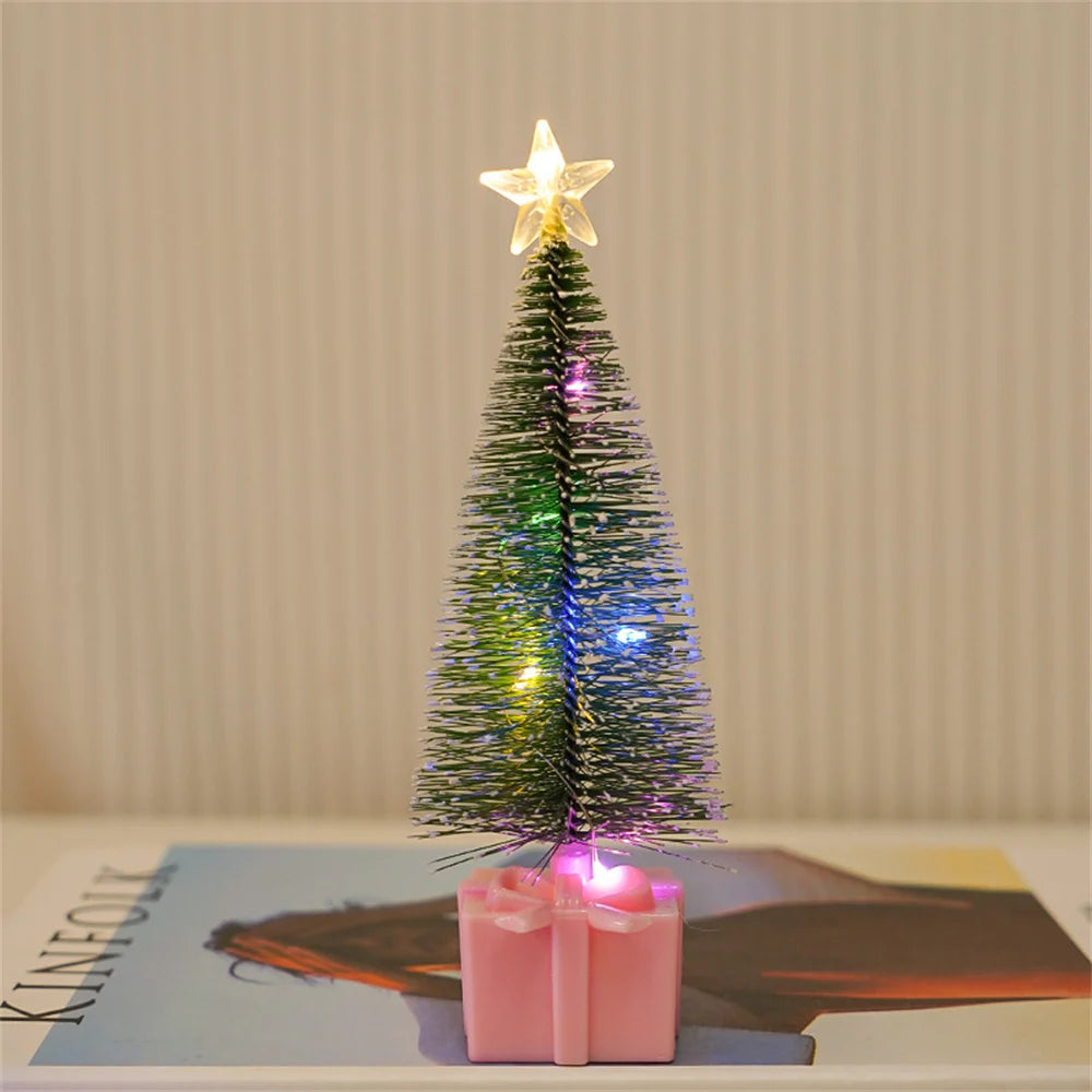 LED Multicolor Mini Christmas Tree Desktop Decoration | Gift