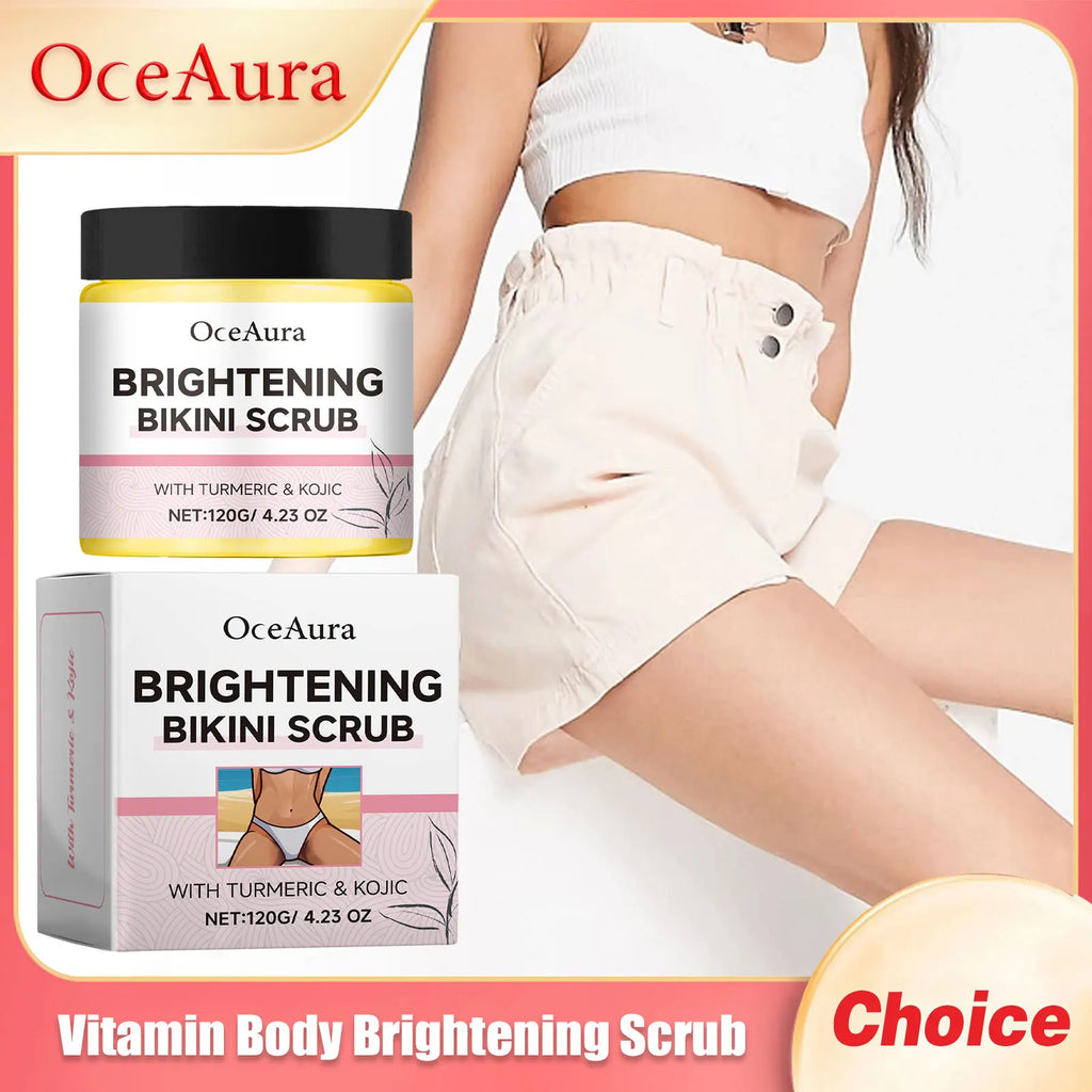 Vitamin Body Brighten Scrub Deep Cleansing Underarm Removes Dirt Improve Bleaching Exfoliate Dead Skin Private Parts Care Scrubs Oasis Select
