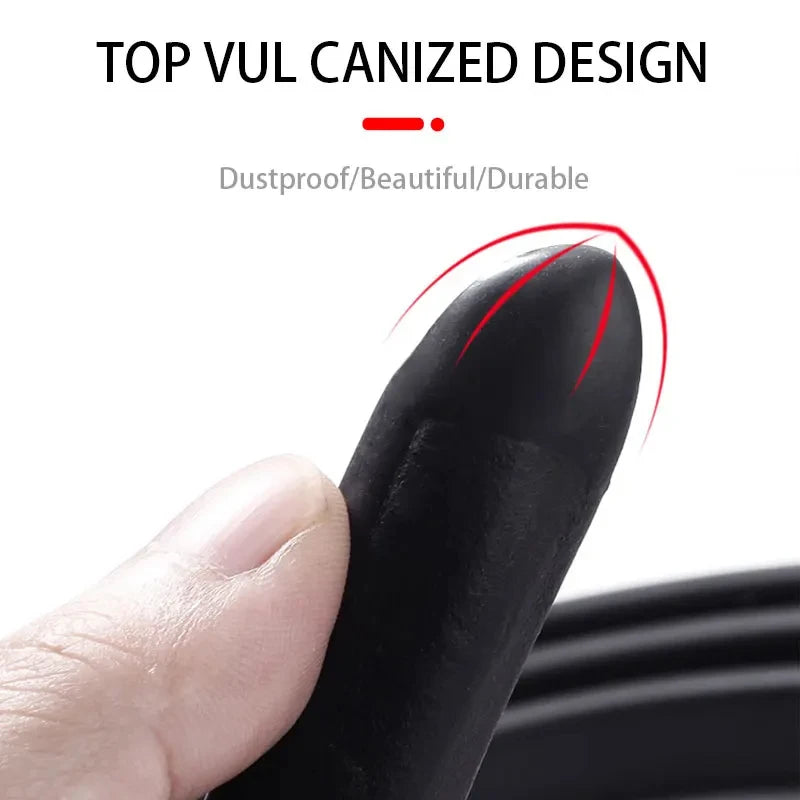 2m Universal Car Door Rubber Weatherstrip B-Pillar Seal Strip