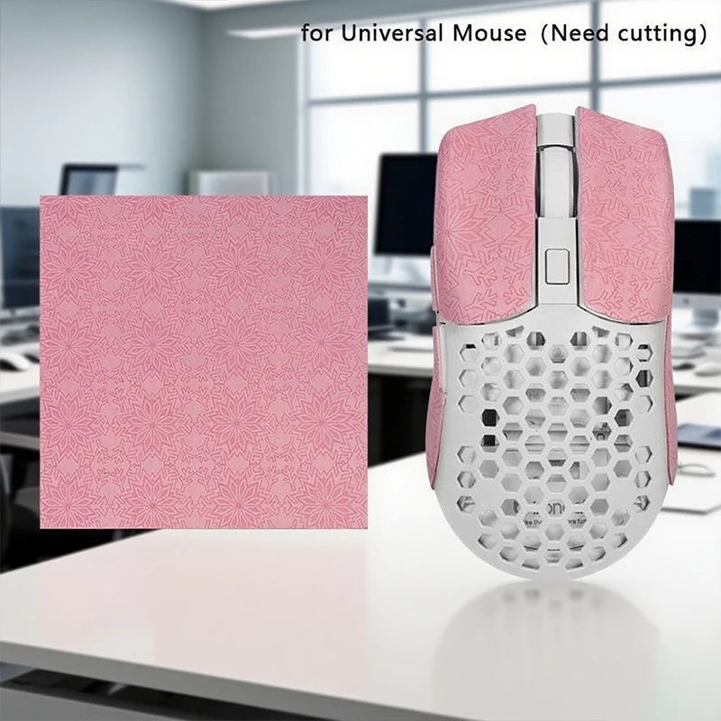 Universal Anti-Slip Mouse Sticker DIY Sweat-Proof Mouse Grip Tape Wear-Resistant Gaming Mouse Sticker Oasis Select