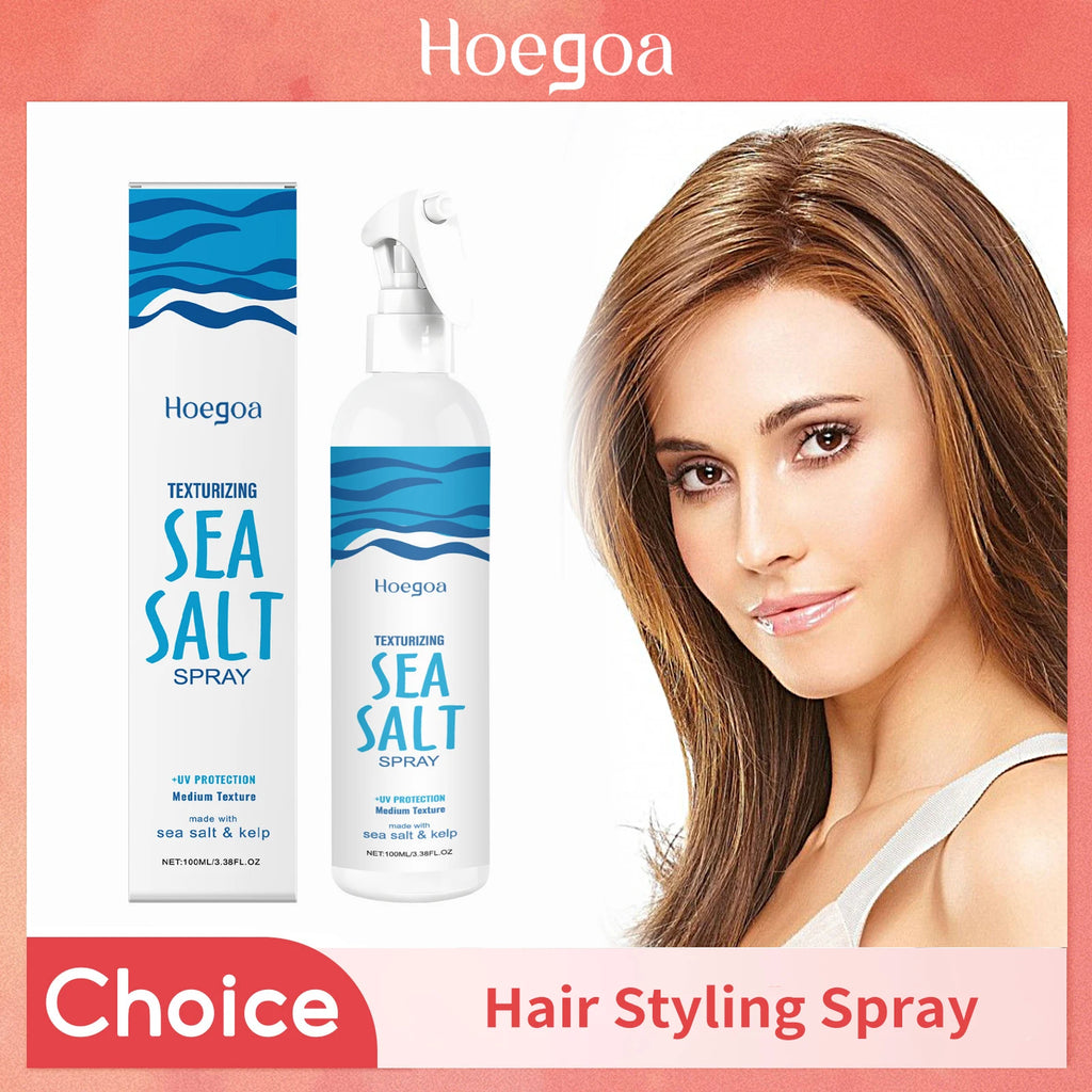 Sea Salt Hair Styling Spray Improve Volumizing Texturing Lasting Oasis Select 100ml Boxed