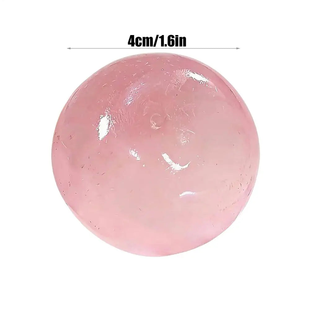 Maltose Squishys Toys Stress Ball Anti Stress Fidget Toy Soft Simulated Bule Transparent Ball Quick-rebound Squeeze Toys Oasis Select Pinks