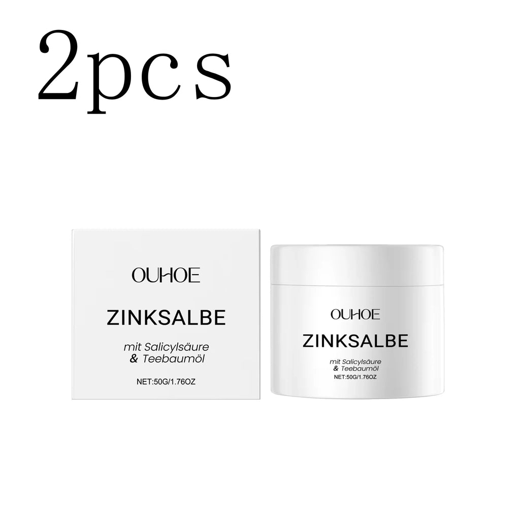 OUHOE Zinc Acne Cream – Pimple Marks, Pores & Oil Control 50g Acne Treatment Cream Oasis Select 2boxed