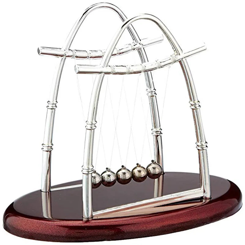 Sail-shaped Pendulum Balls, Oval Newton Bump Balls, Creative Home Decoration Craft Gift Items Oasis Select