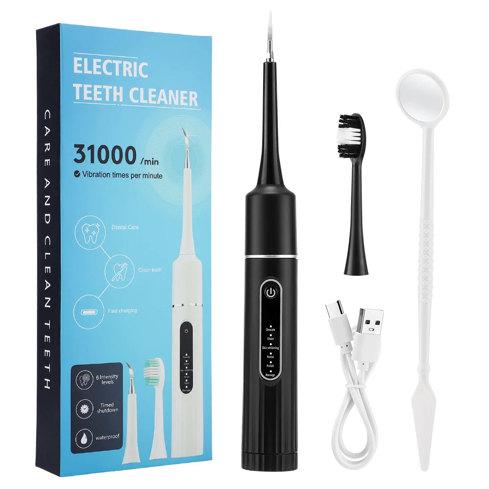 Ms.Dear Electric Tartar Remover & Whitening Toothbrush – 6 Modes