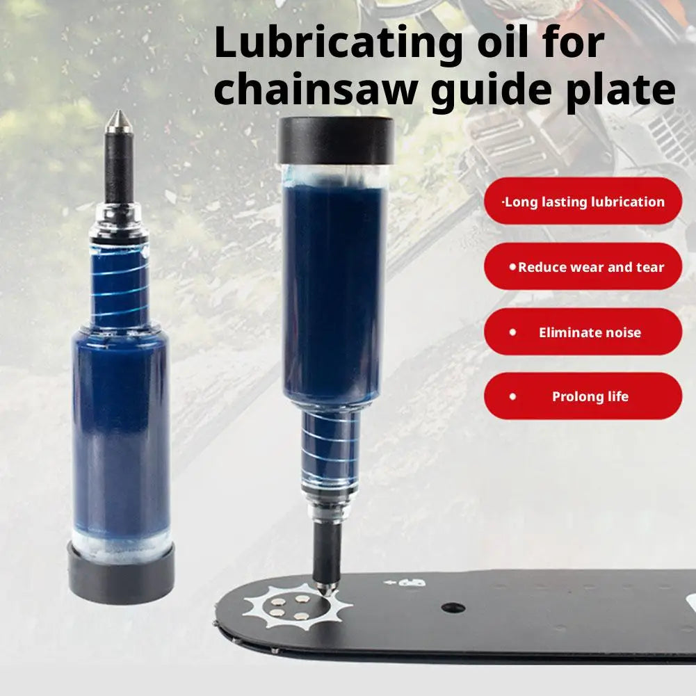 Lubricating Oil For Chainsaw Guide Plate Long Lasting Lubrication Eliminate Noise Portable Precision Grease Tool Oasis Select