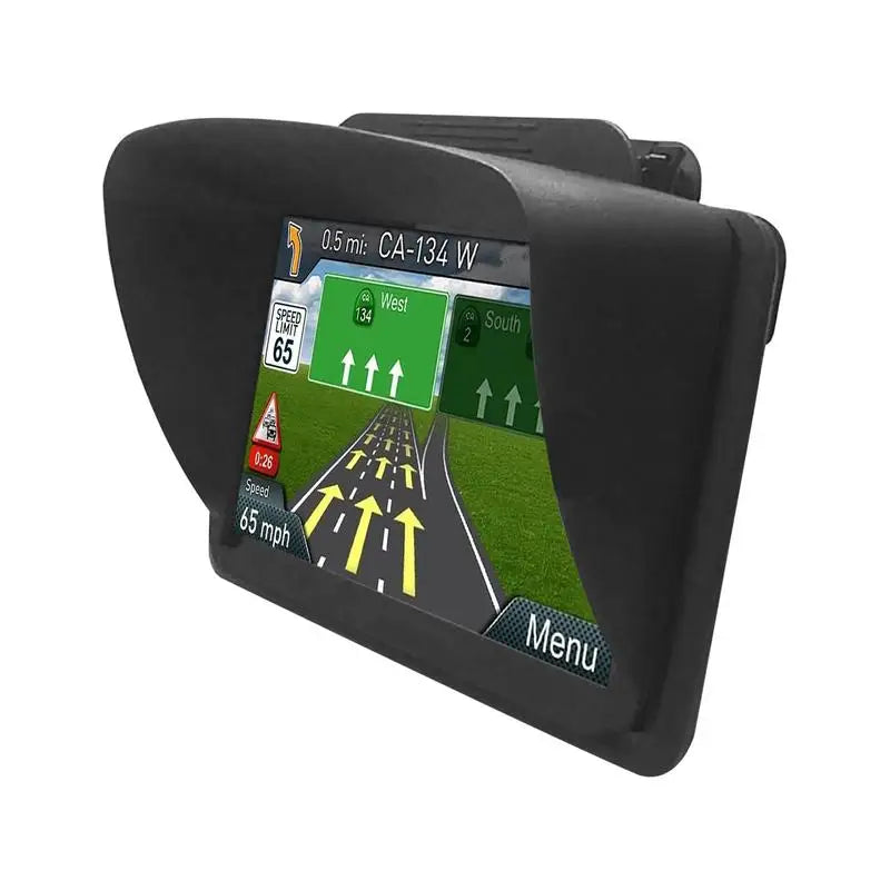 GPS Sun Shade Cover Sun Protection And Anti-UV Anti-reflective Universal GPS Navigator Sunshade For 6 And 7 Inches GPS Oasis Select