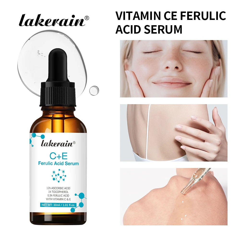 Vitamin C Face Serum Reduce Dark Spots Acne Scars Provides Firming Diminishes Fine Lines Facial Essence Korean Skin Care Product Oasis Select 30ml
