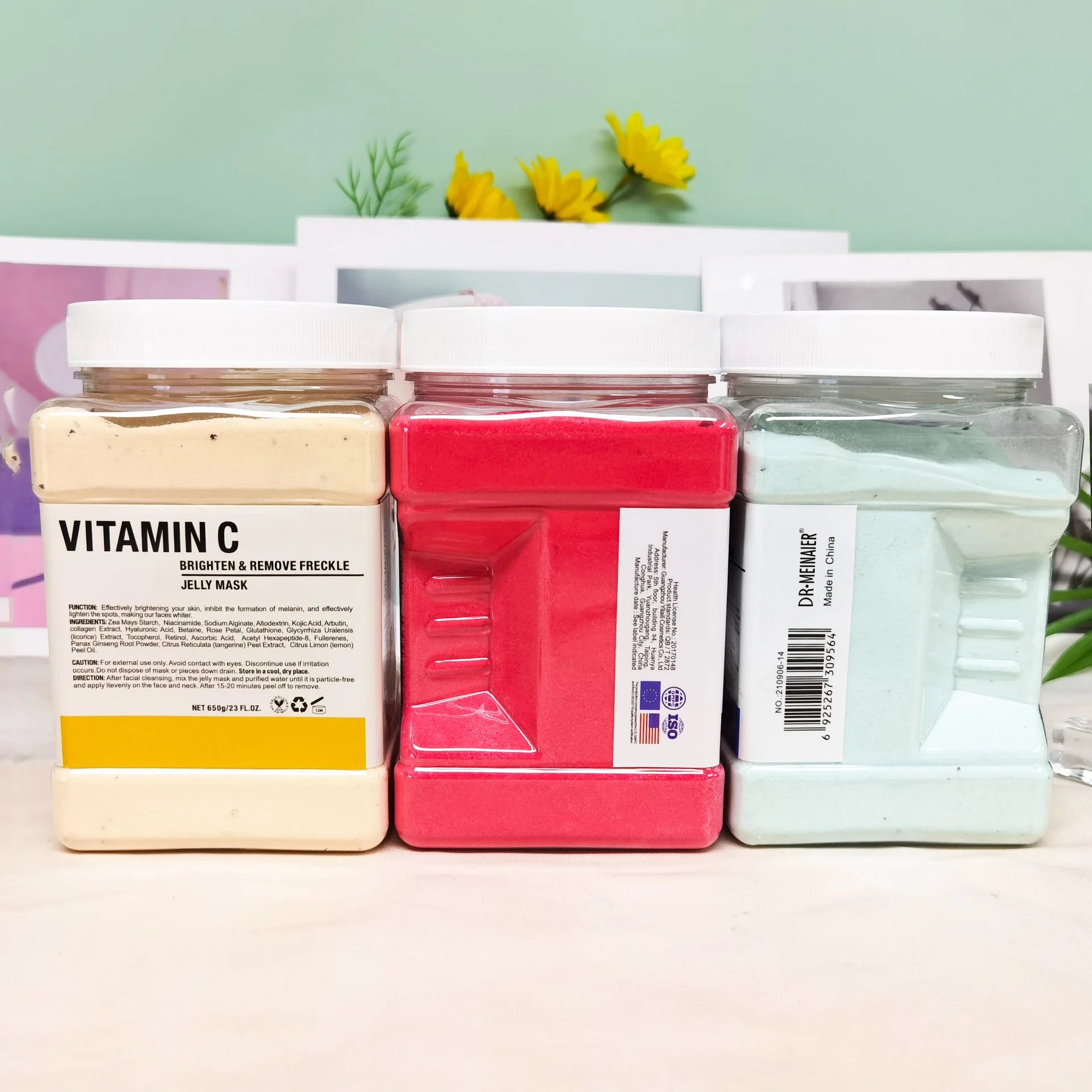 650g Nicotinamide Jelly Mask Powder Diy Jelly Care Mask To Increase Skin Elasticity and Soften The Face Skin Peels Facial Mask Oasis Select