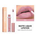 12 Color Matte Velvet Lip Gloss Waterproof Long-lasting Liquid Lipstick Cosmetic Beauty Keep 12 Hours Moist Lip Gloss Makeup Oasis Select 8