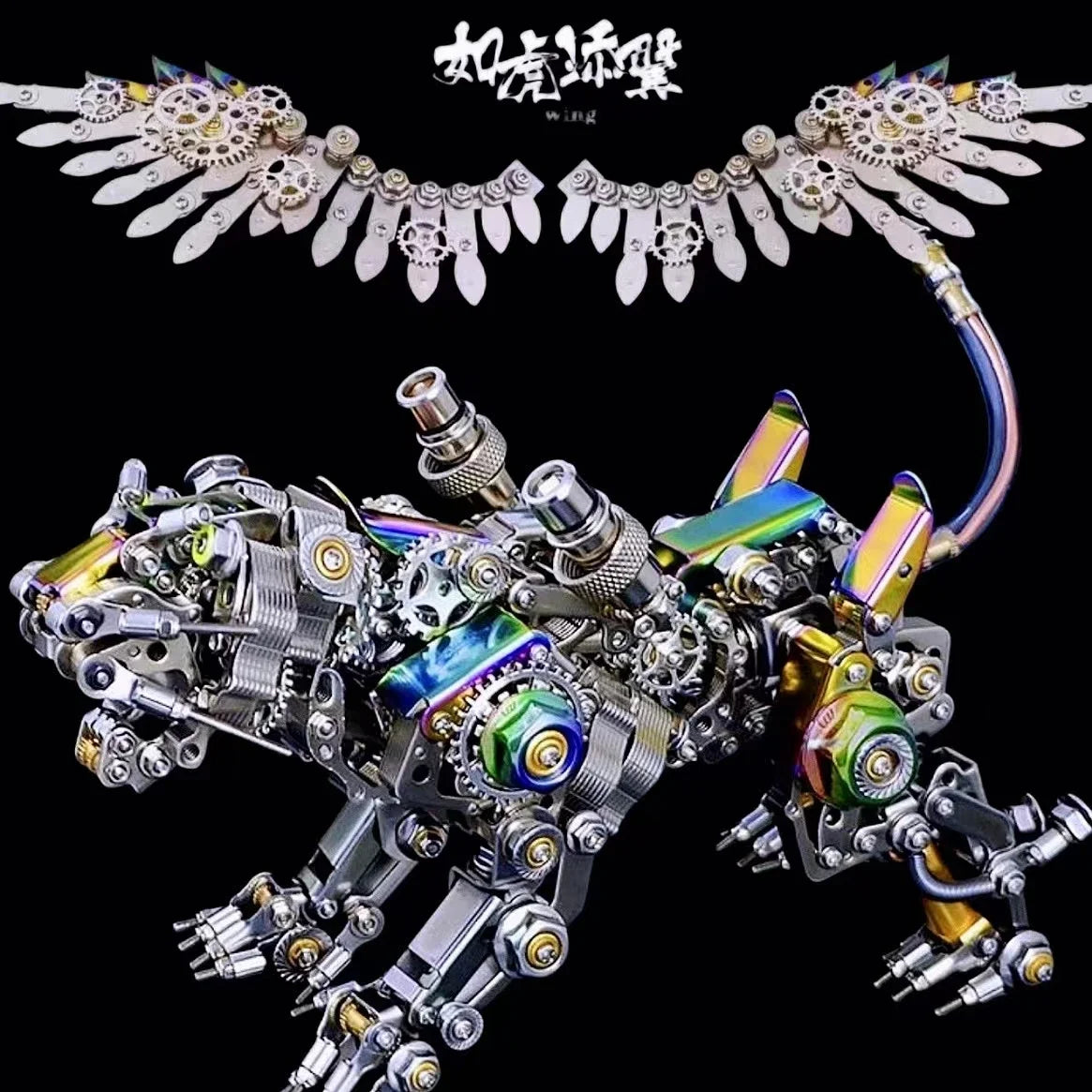 Mechanical Tyrannosaurus Rex, Cobra, Tiger, Scorpion King, Praying Mantis, Hell level 3D Metal Puzzle Model, High difficulty Toy Oasis Select 12