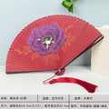 All-bamboo Folding Fan Chinese Ancient-style Dance Fan Summer Portable New Chinese-style Cheongsam Folding Fan Oasis Select E
