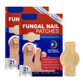 2/4 Packs Toenail Fungus Patch Waterproof Nail Repair Patches Nail Ingrown Correction Sticker for Discolored Damaged Nail 21pcs Oasis Select Pack of 2
