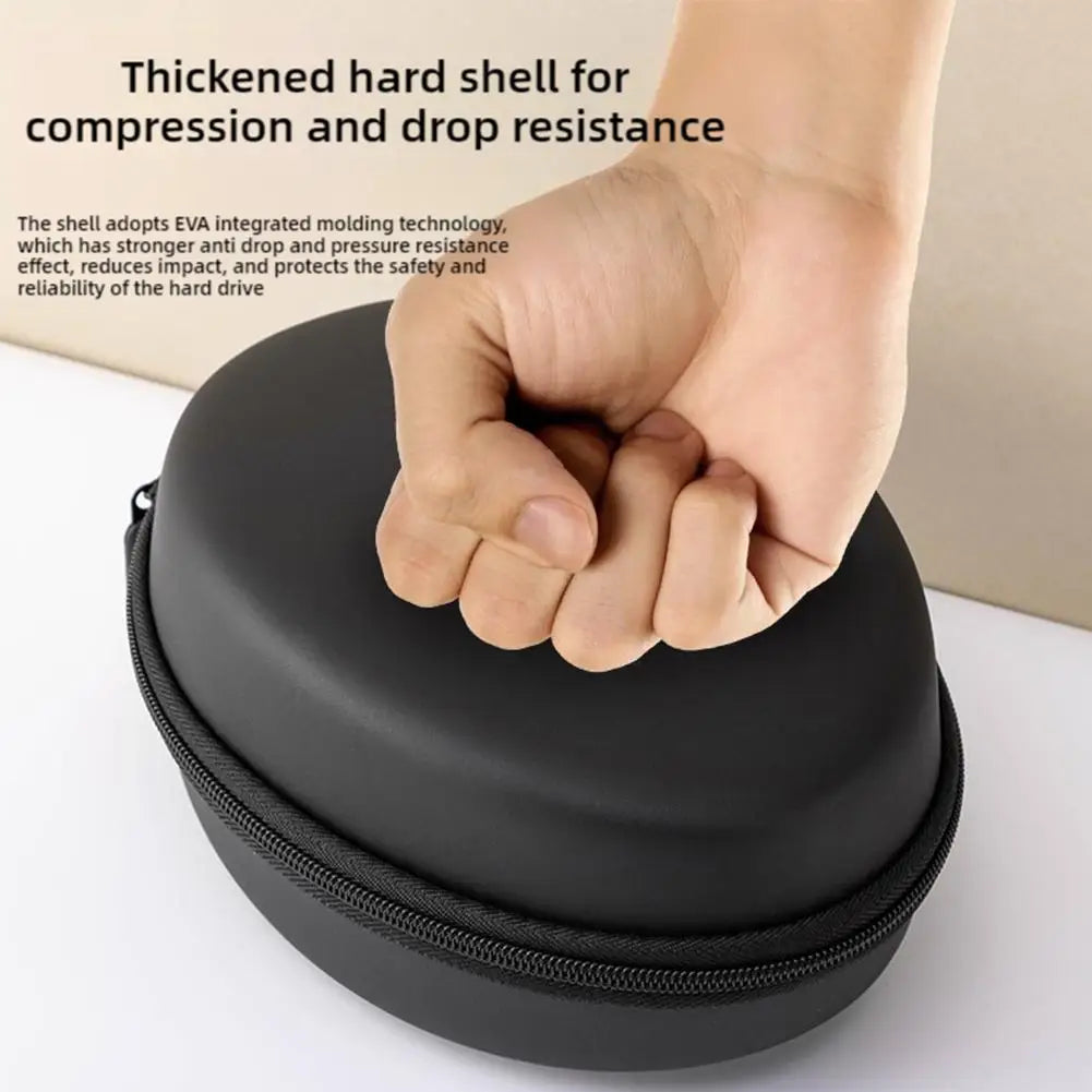 Shockproof Headphone Carrying Case | Travel Headset Pouch