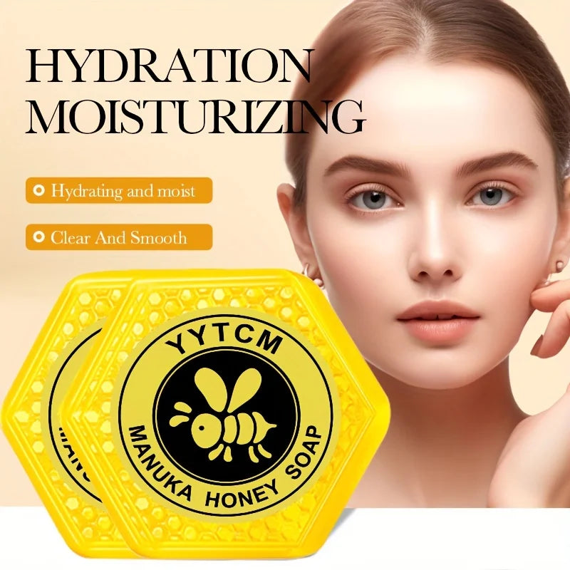 Manuka Honey Handmade Bar Soap – Face, Body & Hand 65g Cleansing Bar Soap Oasis Select