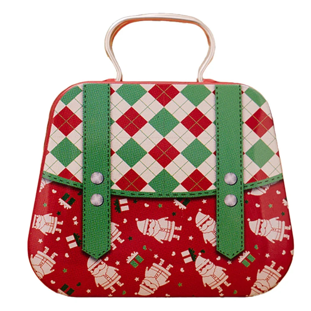 Charming Holiday Decor As Show Metal Cookie Box Ample Space For Treats Multi-functional Use For Holiday Treats Oasis Select D China Mainland