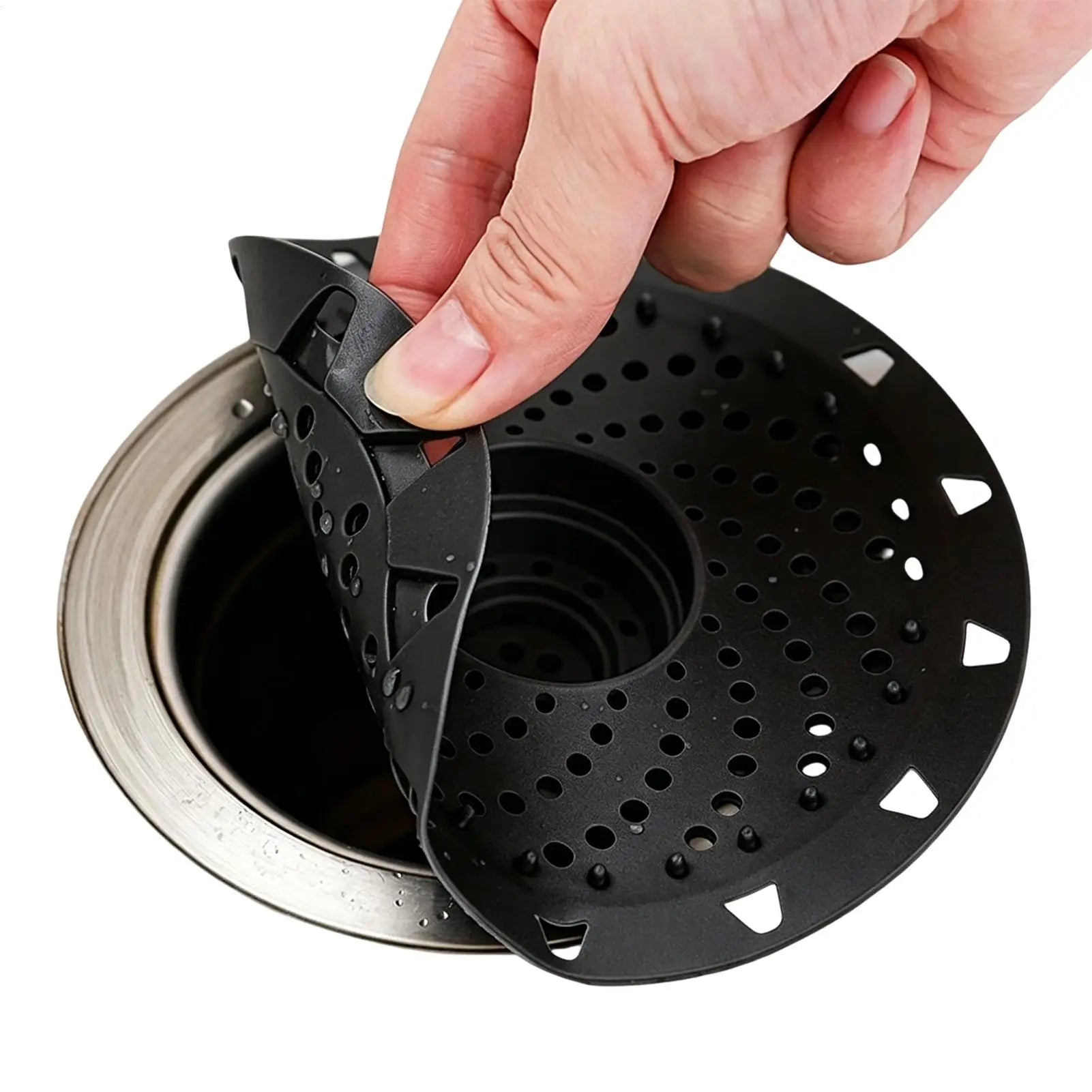 1PC Bathroom Hair Catcher Stopper Shower Floor Drain Cover Filter Deodorant Anti-clogging Kitchen Sink Plug Drain Strainer Oasis Select
