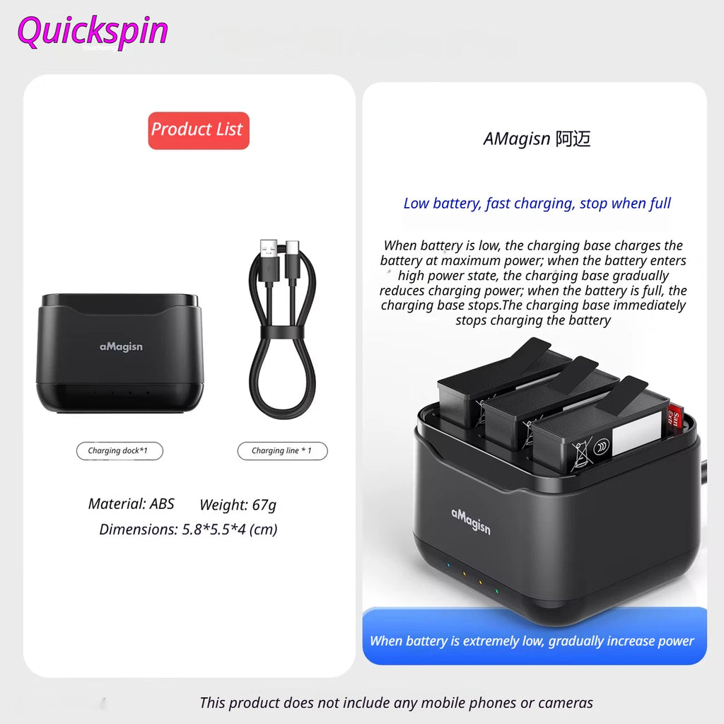DJI Osmo Action 6 Accessories Kit – Waterproof Case & Filters