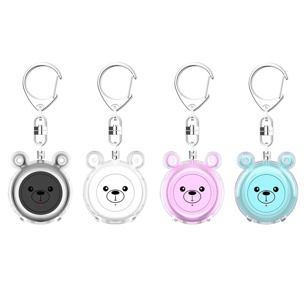 130dB Personal Safety Alarm Keychain | Type-C Rechargeable
