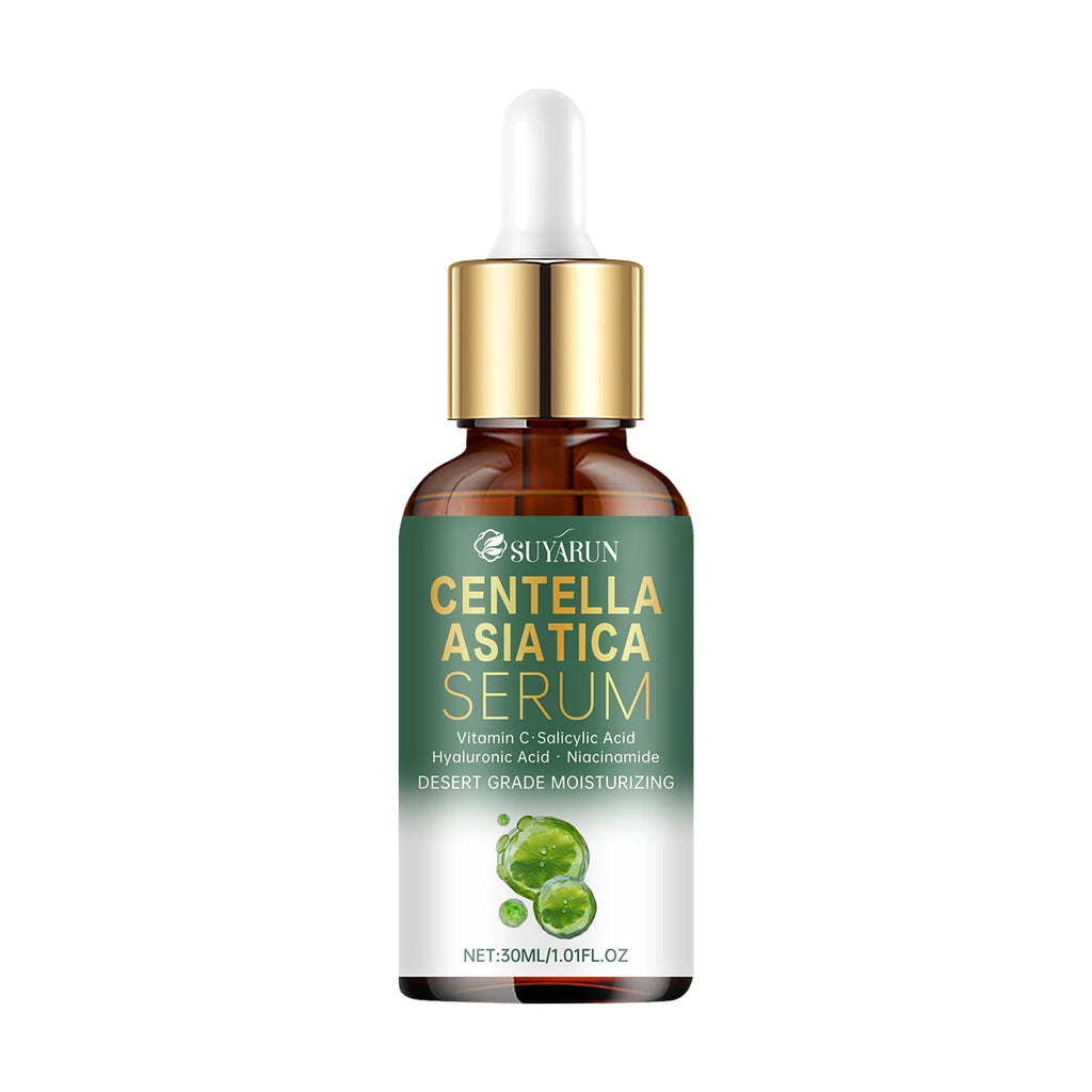 SUYARUN Premium Centella Asiatica Serum - Hydrating & Soothing Face Treatment for Acne, Redness & Anti-Aging | Natural Skin Care Oasis Select 30ml
