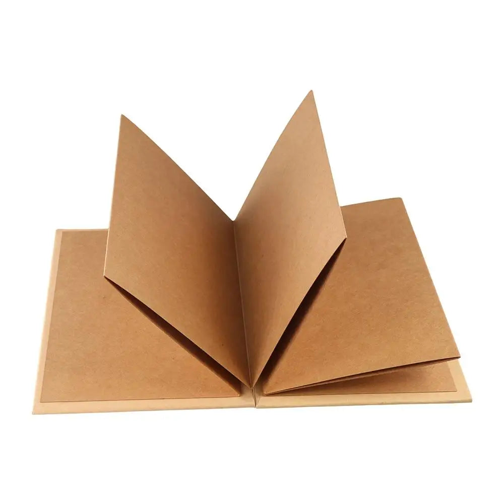 DIY Folding Accordion Photo Album – Kraft Paper Scrapbook Gift