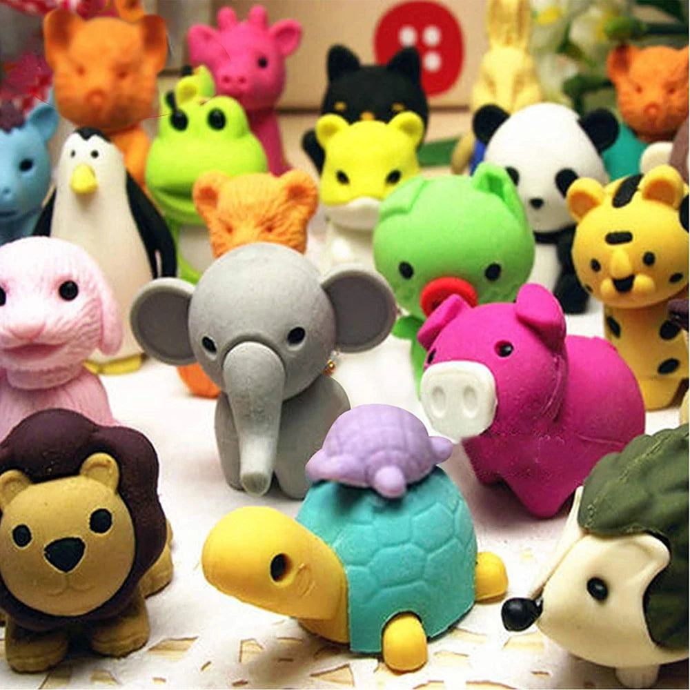 Prizes Removable Non-Toxic Cartoon Design Assembly Zoo Animal Eraser Puzzle Eraser Toys Animal Pencil Erasers Pencil Eraser Oasis Select